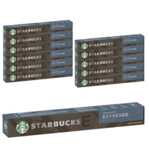 Starbucks by Nespresso 에스프레소 다크로스트 120개, 5.3g, 10개입, 12개