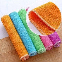 대나무 행주 항균 수세미 대나무 섬유원사 고급행주 (옵션), 1개