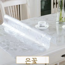 테이블매트 매트테이블 위 까는 고무매트 테이블다기 소프트가죽 화상방지 실리콘 열차단 바탕화면 투명 보호 ., T07-투명 3.0mm, C03-60*120CM