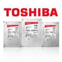 HDD 도시바 p300 500g 1t 2t 3t 감시 vcr hdd 데스크탑 pc 내부, 2TB