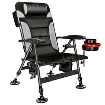 낚시의자 민물낚시 소좌대 선상낚시 좌대 민물 뗏목, H, 검은 색