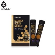 뉴질랜드 마누카 꿀100% 꿀스틱 첨가물 없음 MGO 83 이상 10g x 14스틱