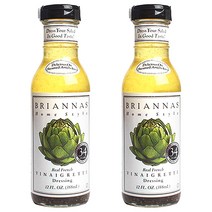 브리아나스 비네그레트 드레싱 리얼 프렌치 글루텐 프리 무설탕 비건, 355ml, 2개