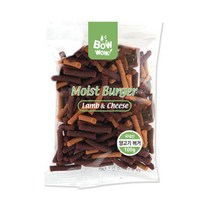 바우와우 모이스트 버거 양고기 100g 져키, 1개