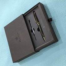 고급스런 브라운 볼펜 리필심 세트 선물용 기념품용