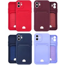 갤럭시A42 P스텔 카메라쉴드 렌즈보호 카드 포켓 일체형 젤리 케이스 SM-A426N