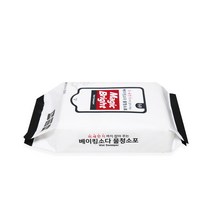 매직브라이트 베이킹소다 물청소포 30매입 38cm x 20cm 일회용 물걸레포