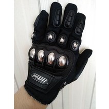 전술 장갑 철강 안전 야외 장비 황동 너클 오토바이 Powersports 레이싱 자전거 자, Full Finger Black