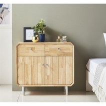 마켓비엔티 BZG1 고무나무 원목 화장대 세트 거울 콘솔 스툴 의자 이케아 스타일, 01.벌집G_낮은다리 01.블랙