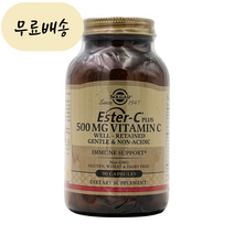 솔가 에스터C 플러스 500mg 비타민C 90개입 Solgar [미국 직배송], 1개, 90개