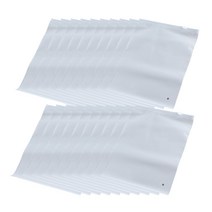 오니안 의류 보관 다용도 반투명 지퍼백, 30*40, 민무늬, 20장