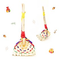 전통 나무 복조리 소형 14cm 1개 . KO 명절 만들기