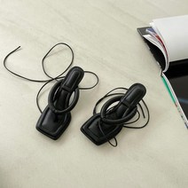 코지 여자 20대 30대 유니크한 쪼리 스트랩 굽 슬리퍼