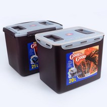 20 리터 절임통 냄세안나는 대형 김치보관통 김치저장통, 1개, 20L