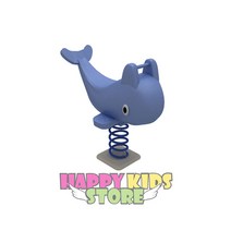 해피키즈스토어 흔들놀이기구 - 돌고래1 실외놀이기구 흔들놀이기구 흔들말, 1개