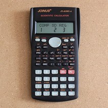 슬라이드 사무용 미적분 공학용 전자 계산기 분수계산
