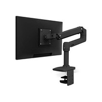 어고트론 싱글 모니터 암 거치대, Matte Black_8 Inch Pole