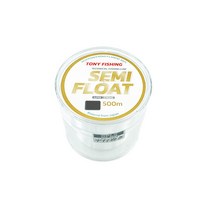 피싱앤피싱 세미플로팅 500M 수입원사 모노필라멘트 원줄 민물 릴 대물 바다, 투명, 3호