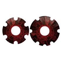 전동킥보드악세서리 튜닝 부품 2 개/대 전기 스쿠터 앞바퀴 스티커 PVC 모터 보호 커버 쉘 킥 액세서리 샤오미 M365/1s/pro2, [10] 10