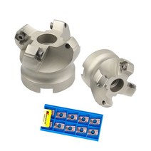 인서트 칩 KM12 45도 절단 어댑터 506380100mm 인덱서 블 초경 SEKT1204 CNC 선반 밀링 커터 헤드, 31.NO insert  KM1250224T