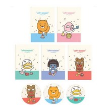 카카오프렌즈 해피모먼트 무선제본 노트 1권70734