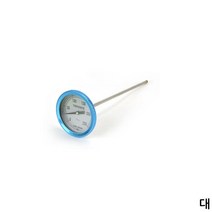 업소용 아날로그 튀김온도계 대형 아날로그온도계 제과제빵 커피용품 탐침온도계 조리용온도계 요리온도계, 상세페이지 참조