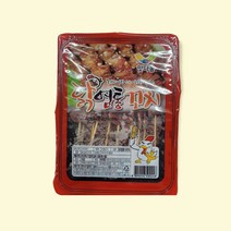 국내산 닭염통꼬치 800g 40꼬치 캠핑 업소 간식