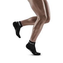 CEP 남성용 발목 압박 러닝 양말 퍼포먼스를 위한 로우 컷 양말 4.0 화이트, 4