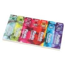 아트박스/제이펜즈 펜텔 Fiesta 하이폴리머 샤프심-0.5mm(7종), 4B