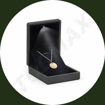 반지케이스 보석보관함 LED 쥬얼리 목걸이 케이스 블랙