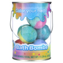 Crayola Bath Bombs Grape Jam Laser Lemon Cotton Candy & Bubble Gum Scented 8 11.29 oz (320 g)