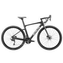 전기자전거 2023년신상 에서 선박 us 초경량 mtb 도로 자전거 자갈 Cyclocross 700c 성인 GRX 20S 속도, Black+56+SHIMANO GRX-400 20S