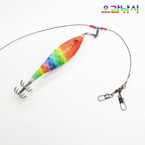단차조절 쭈갑 채비 쭈꾸미 갑오징어 문어 선상 루어 낚시 오감낚시, 3개입