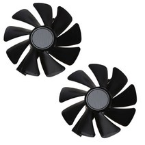 2pcs CF1015H12S 12V 0.42A 쿨러 팬 교체 사파이어 니트로 RX 580 570 480 470 그래픽 카드 팬