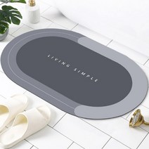 빨아쓰는 소프트 규조토 발매트 세척편한 주방 매트 구조토, No.01흡수하마규조토발매트반원