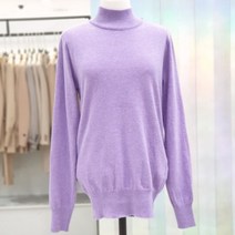 에이비에프지 바이올렛 반하이넥 니트 HISHFW4W35K1