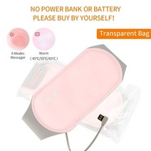배지압온열기 복부온열기 생리통완화 세척 가능한 생리 온열 패드 전기 따뜻한 여성 자궁 복통 허리 통증, 01 Style 2