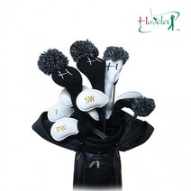 BUyuS골프 하이브리드커버 우드커버 드라이버커버 골프채굿딜 브이숍, 하이브리드커버[화이트]