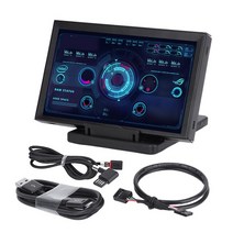 nas 구축 기타 5 인치 IPS 보조 화면 컴퓨터 USB 디스플레이 CPU GPU RAM HDD 모니터 무료 AIDA64 For Windows Linux for Raspberr, Combo B