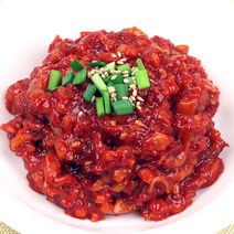 HACCP인증 더젓갈 비빔오징어젓 280g, 단품