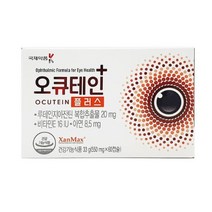 국제약품 오큐테인 플러스 60캡슐 30일분 (550mg x 60캡슐), 1개, 60정
