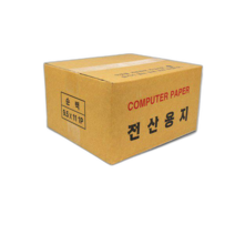 전산용지 80C 1BOX(1500매)80칼럼양미싱전산기록지 11203647