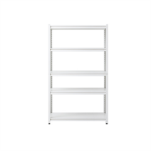 한샘 재크 철제 베란다랙 1100 5단 화이트 DIY, 단일/상품