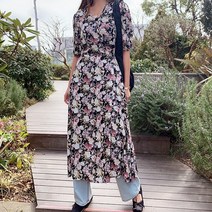 향기 랩 원피스겸 로브