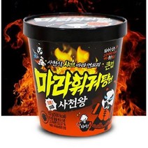사천왕 마라훠궈탕면 112g 12개, 12개입