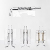 힌지 스테인레스 문경첩 주방 스프링 가구 이중 도어 출입문 도어크로저, 철M4우