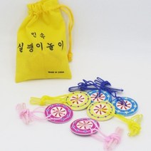월드토이 전통 민속놀이 실팽이 놀이 세트, 예술팔이 본상품선택