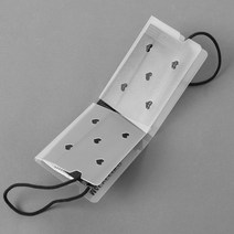 마스크케이스 오염방지 슬림포켓 접이식 마스크보관, 상세페이지 참조, 1개, 1매