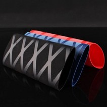 서후네 [1+1] 스포츠 탁구라켓 미끄럼방지 밴드 열수축 손잡이 밀착커버, 2개, 블루