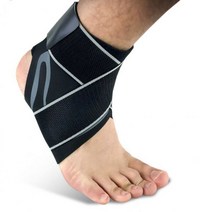 더블업 스트랩 발목 보호대 2p세트(L) (그레이)